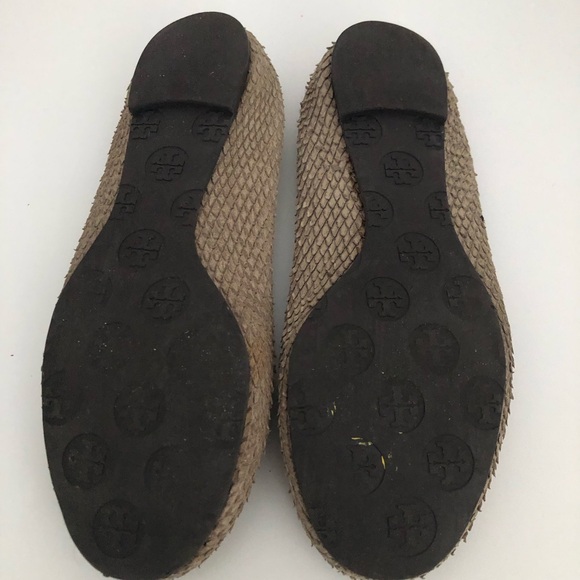 Tory Burch Taupe Ballet Flats - Picture 5 of 6